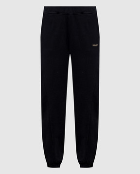 Woolrich Чорні утеплені джогери з принтом логотипа CFWWTR2008FRUT3858
