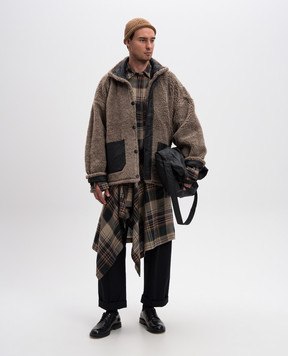 Jan Jan Van Essche Двостороння куртка з овчиною JACKET57