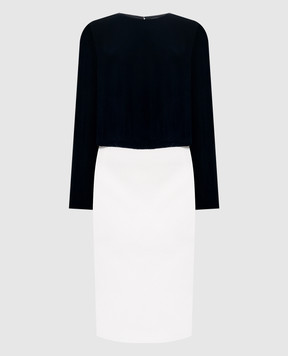 Tom Ford Чорна сукня з шовком AB1564