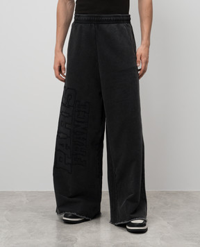 Vetements Черные брюки с вышивкой UA65SP550Bm