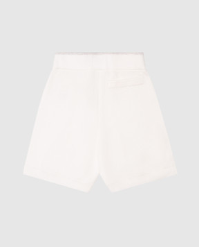 Brunello Cucinelli Дитячі білі шорти Bernie B29M21129V