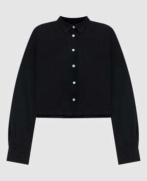 PROENZA SCHOULER Чорна укорочена сорочка з вовною R2544007AY213