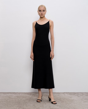 Gabriela Hearst Чорна сукня Adeona із шовку 2259818A115