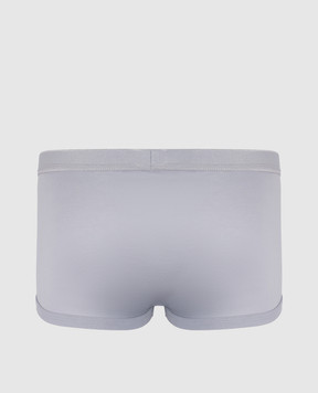 Zimmerli Сірі труси-боксери з візерунком логотипа 2861445
