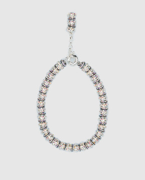 Pearl Octopuss.Y Серебряное колье с критсалами ASHNECKLACE