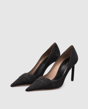 Tom Ford Сірі замшеві туфлі W3717LGO038N