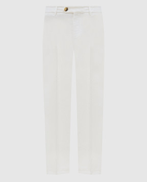 Brunello Cucinelli Белые чиносы M289LI1770