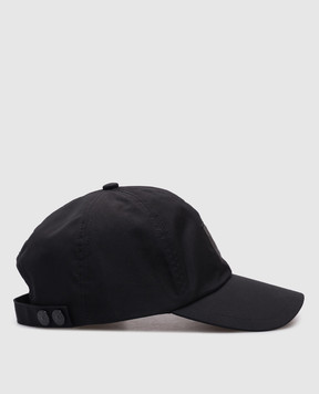 Stone Island Черная кепка с нашивкой логотипа K1S159100011S00F1