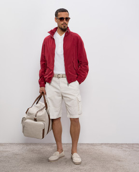 Brunello Cucinelli Білі шорти-карго MP52DL0510