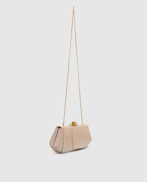 Giuseppe Zanotti Бежевий шкіряний клатч EB50005