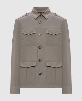 Brunello Cucinelli Куртка цвета хаки MR4576518