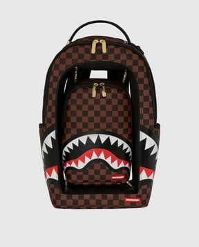 Sprayground Дитячий коричневий рюкзак BAG IN A BAG подвійної конструкції 910B7223NSZ