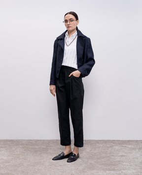 Brunello Cucinelli Білий ажурний жилет з льону MCO559412