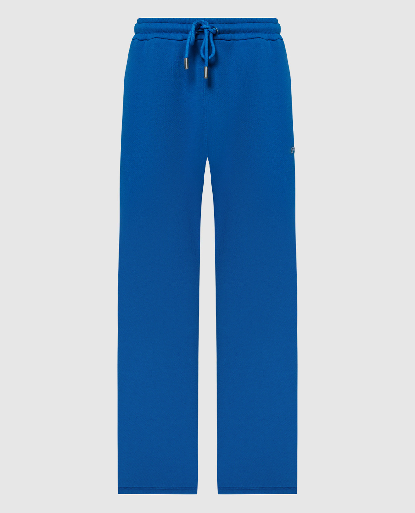 Blue sweatpants with Bandana Arrow embroidery