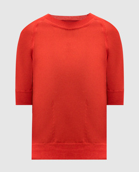 Ermanno Scervino Красный топ D465L301EKR