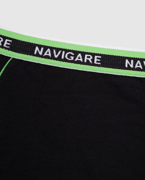 RiminiVeste Детские черные трусы-слепы Navigare B21184ZJ