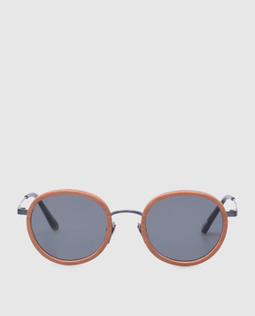 Vilebrequin Коричневые солнцезащитные очки TULIPWOOD VICU3698
