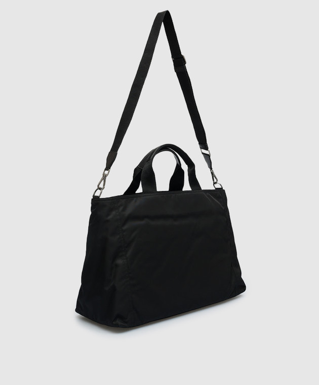 Dolce&Gabbana Черная сумка-тоут с логотипом BM2125AG182 изображение 3