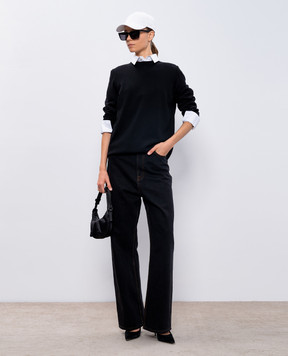 WARDROBE.NYC Черный джемпер из шерсти W1028R12