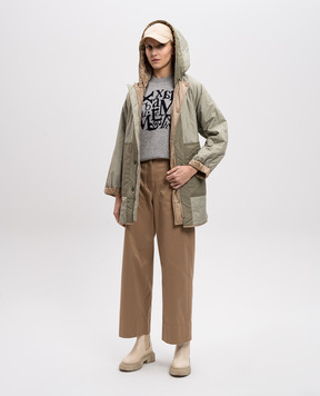 Max Mara Weekend Двостороння куртка VERANDA з логотипом VERANDA