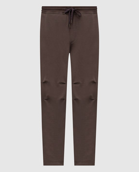 Brunello Cucinelli Серые спортивные штаны MW8633381G