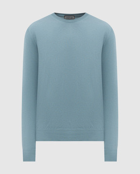 Canali Блакитний джемпер MK00145C0012