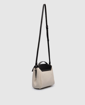 Gianni Chiarini Бежевая сумка-сетчел Clio BS11599SALPL