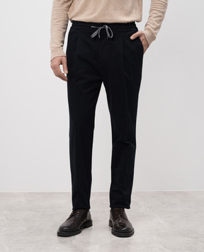 Cashmere&Whiskey Синие брюки 02556R0328