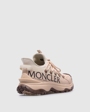 Moncler Бежевые кроссовки Trailgrip Lite 2 с принтом логотипа J209B4M00130M3457