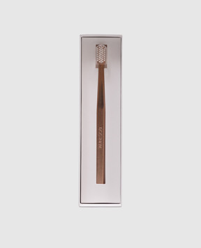 Aurezzi Зубная щетка 18K Rose Gold мягкой жесткости с покрытием 18 карат 101005