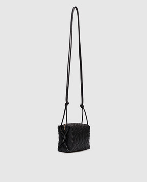 Bottega Veneta Чорна шкіряна сумка Loop 723547V1G11