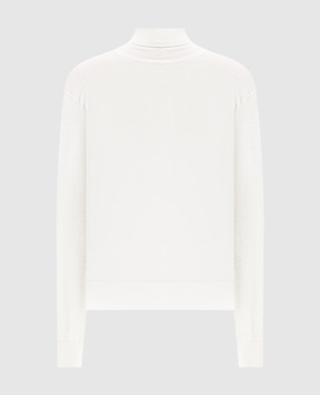 John Smedley Білий гольф LETTY з вовни мериноса LETTY
