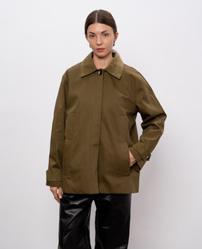 PROENZA SCHOULER Куртка Angela кольору хакі WL2531130AC160