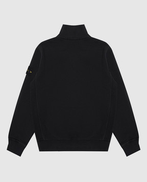 Stone Island Детский синий свитшот с молнией K2S166100012S0A2068