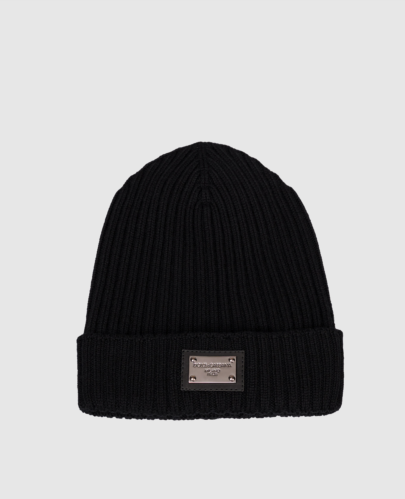 

Детская черная шапка из шерсти, Черный, Шапки