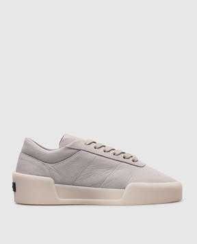 Fear of God Серые кроссовки Aerobic Low с нубуком с логотипом FGE280101NUBw