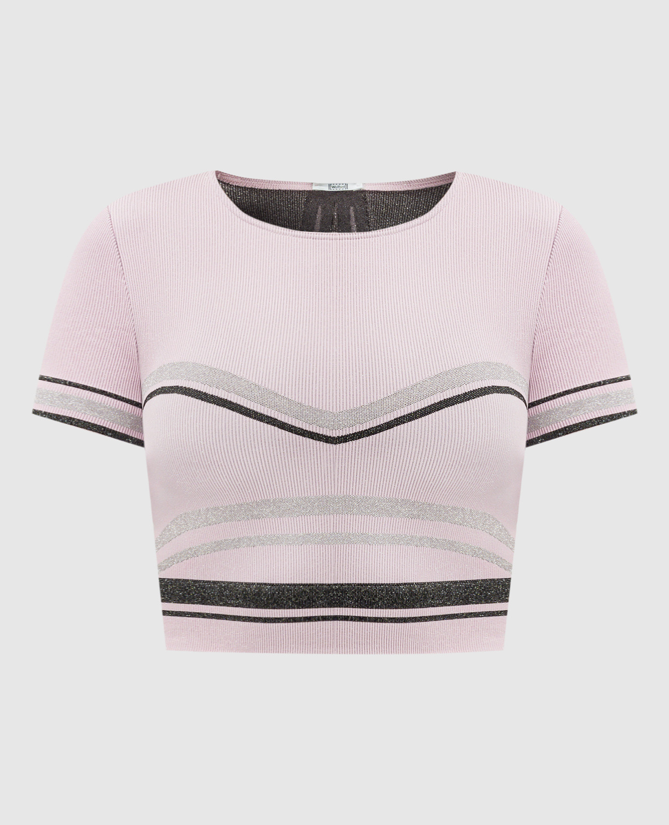 Pink top with lurex