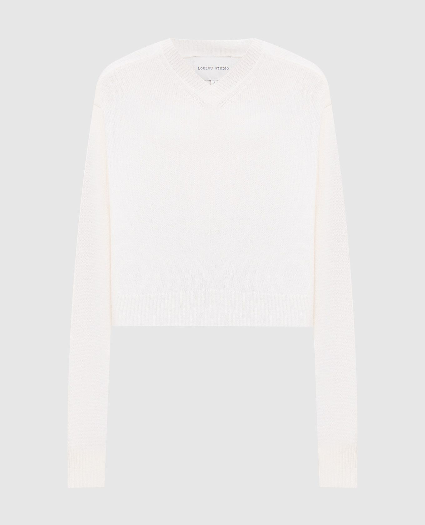 

Белый пуловер ANZOR из кашемира, Пуловеры