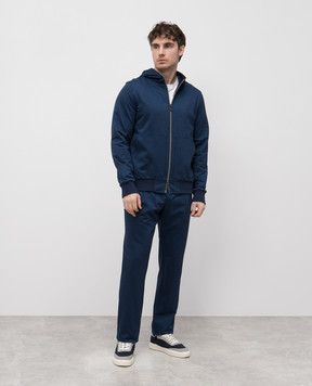 CAPOBIANCO Синий спортивный костюм 18M402FE18M750FE004856