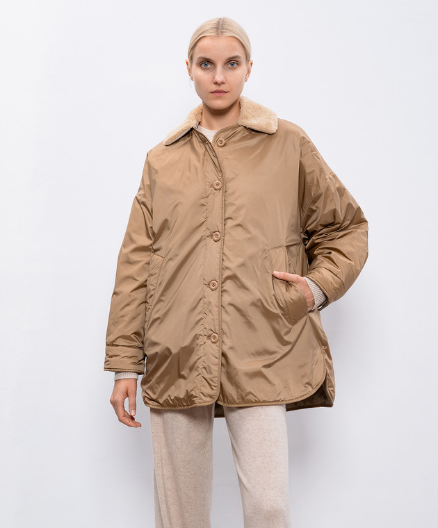 Max Mara Weekend - Двухсторонняя куртка DRAVA с логотипом DRAVA