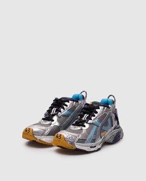 Balenciaga Сірі кросівки Runner з вінтажним ефектом 772774W3RMU