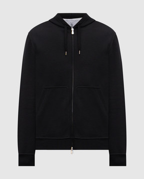 Brunello Cucinelli Черная спортивная куртка MM8319069G