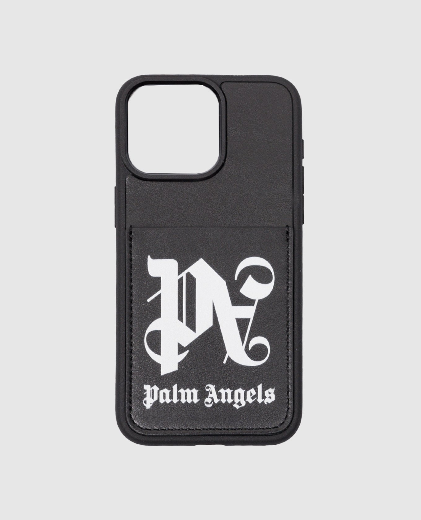 Black case for IPHONE 15 PRO with logo print