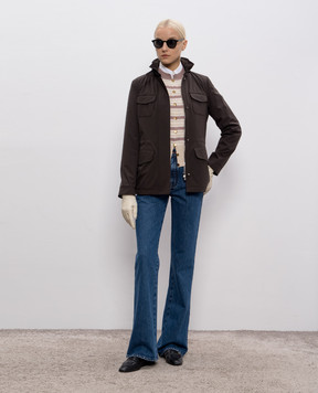 Loro Piana Коричнева куртка FAP9758