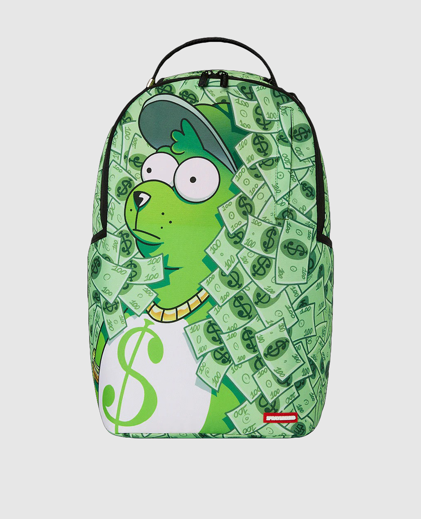

Детский зеленый рюкзак MONEY BEAR MONEY BUSH, Рюкзаки