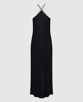 Solotre Черное платье M1B0021