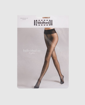 Wolford Бежеві колготи Individual 20 den 18267