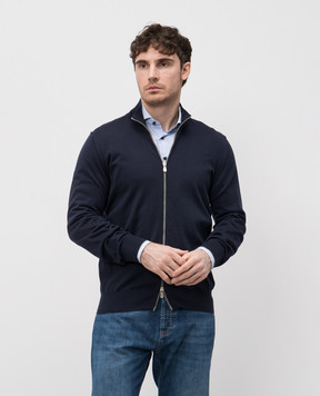 Brunello Cucinelli Синий кардиган M2900106