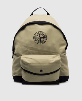 Stone Island Детский рюкзак с вышивкой логотипа 811690769