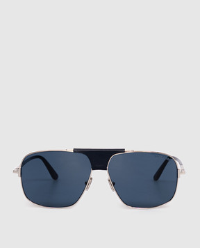 Tom Ford Сріблясті сонцезахисні окуляри Tex FT1096